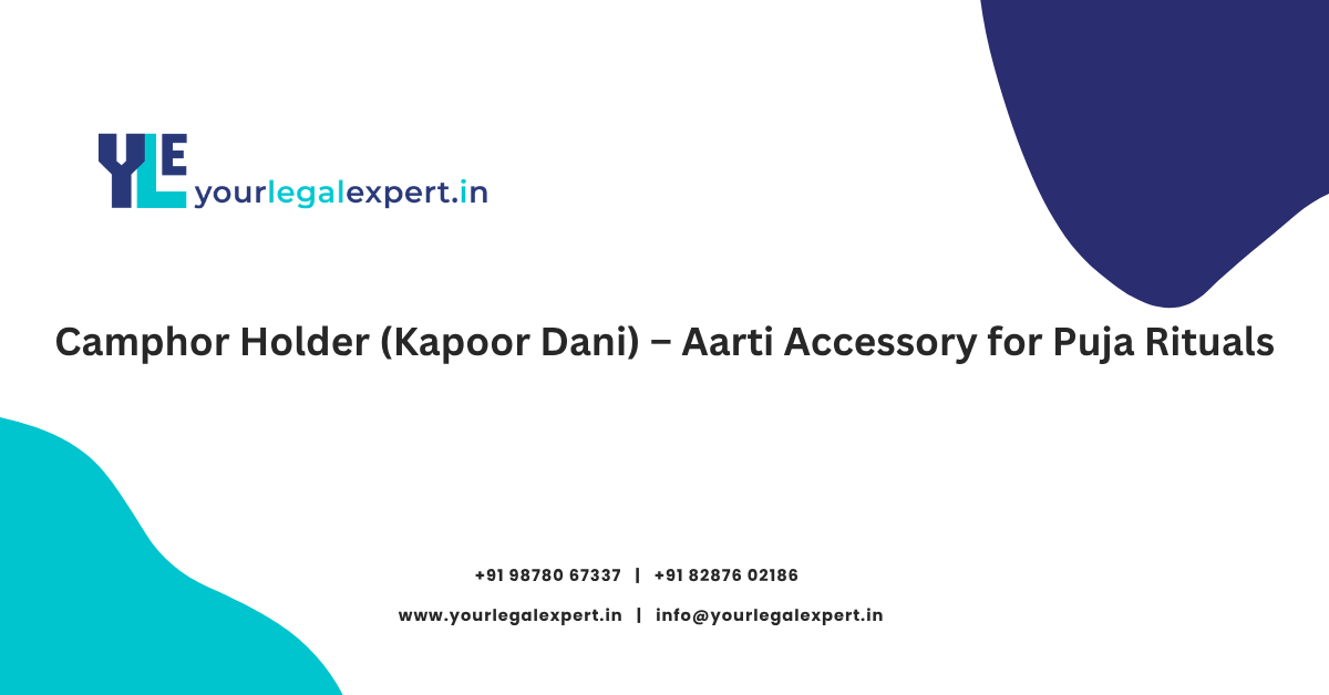 Camphor Holder (Kapoor Dani) – Aarti Accessory for Puja Rituals